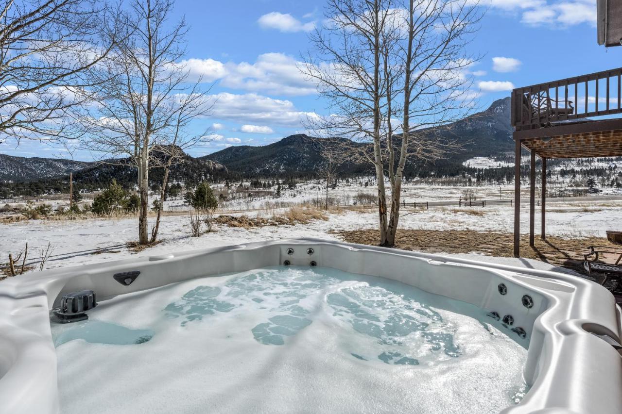 Lily Mountain Lodge - Amazing Mountains Views, Private Hot Tub, Great Location Estes Park Buitenkant foto