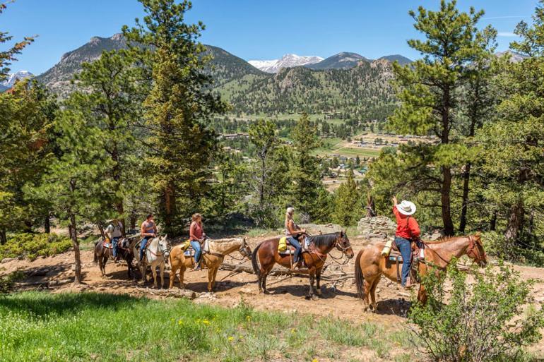 Lily Mountain Lodge - Amazing Mountains Views, Private Hot Tub, Great Location Estes Park Buitenkant foto